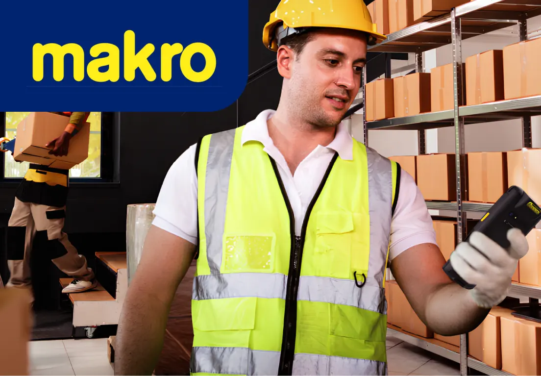 Работник продуктового склада Makro
