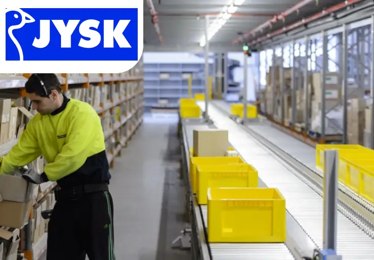 Работник склада JYSK