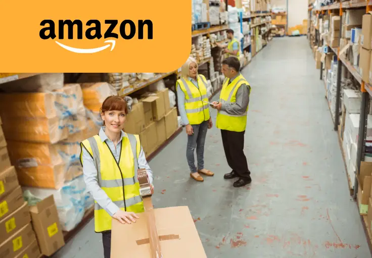Сортировщик товаров на склад Amazon