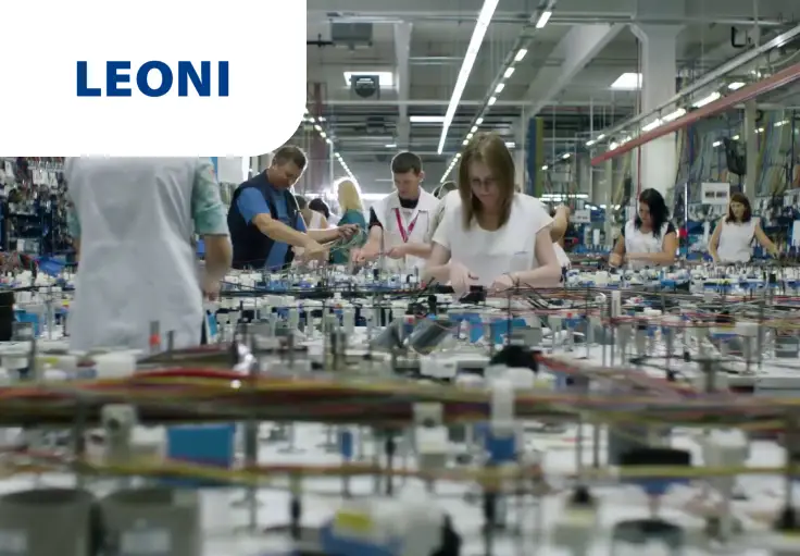 Производство кабелей для автомобилей LEONI