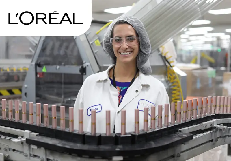 Упаковка французской косметики L’Oréal
