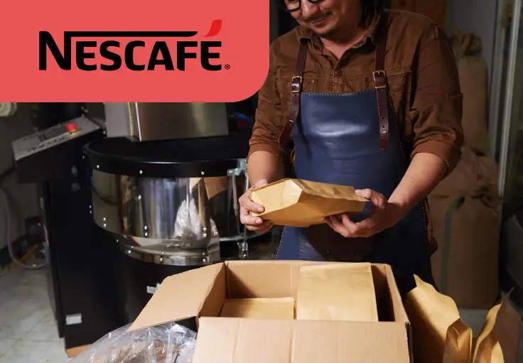 Грузчик-упаковщик на склад кофе Nescafe
