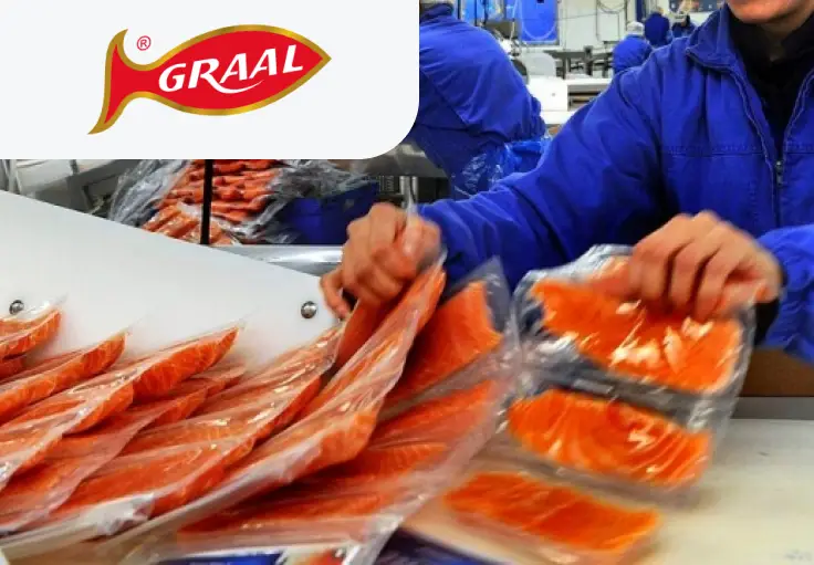 Рабочий на производство рыбной продукции Graal