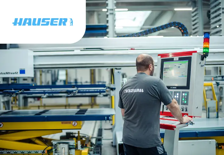 Работник на завод Hauser