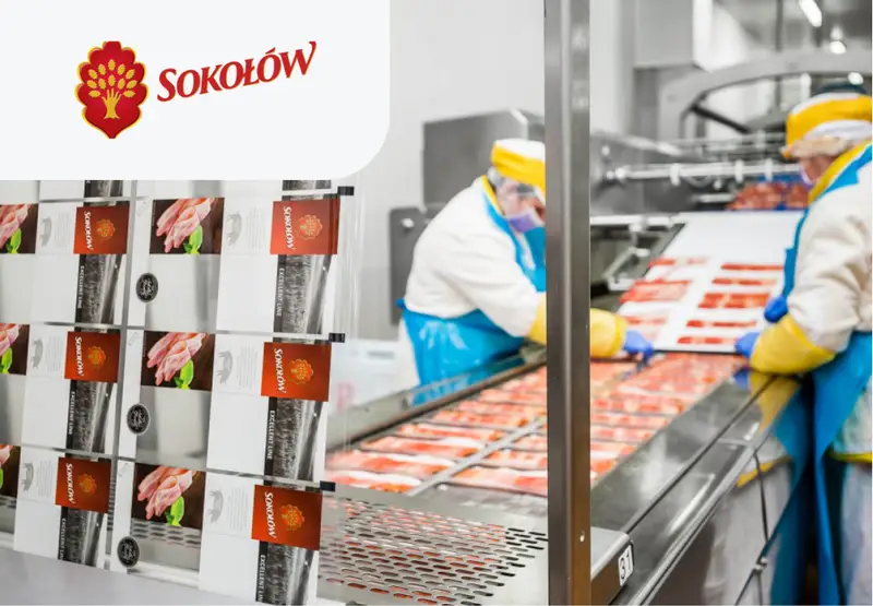 Работник мясного завода SOKOŁÓW