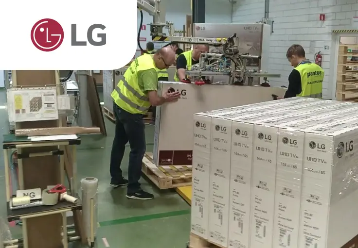 Работник продукции LG Willdo