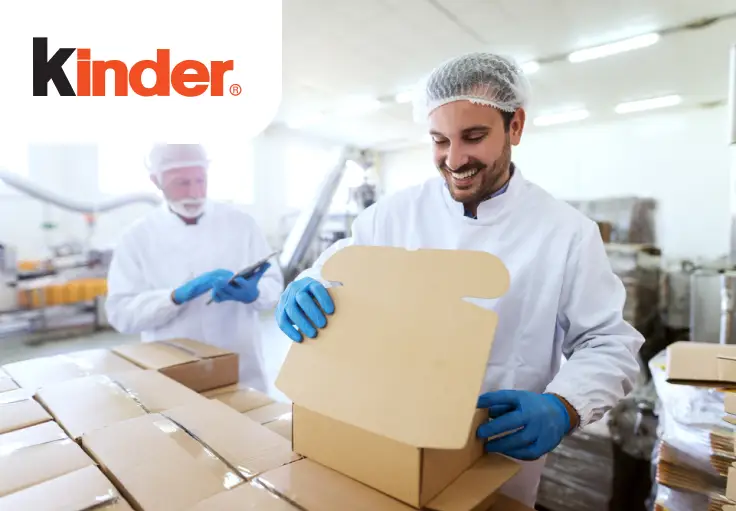 Упаковщик на кондитерскую фабрику Kinder