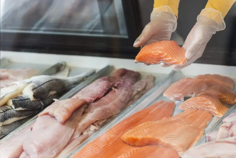 Упаковка морепродуктов