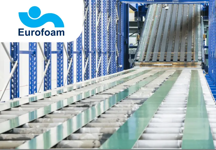 Сортировка и переработка пенополиуретана Eurofoam