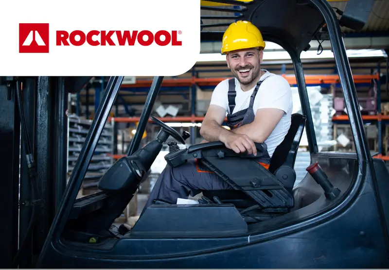 Водитель погрузчика на завод Rockwool