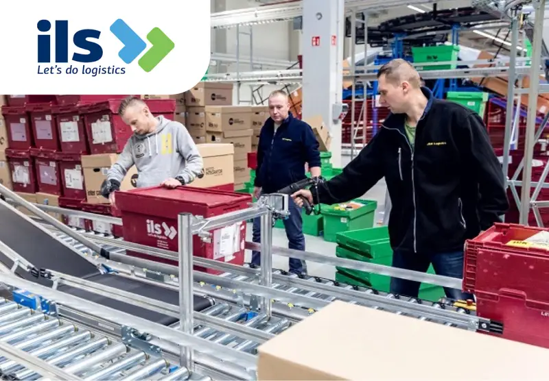 Рабочий склада автозапчастей ILS Logistics (J&M)
