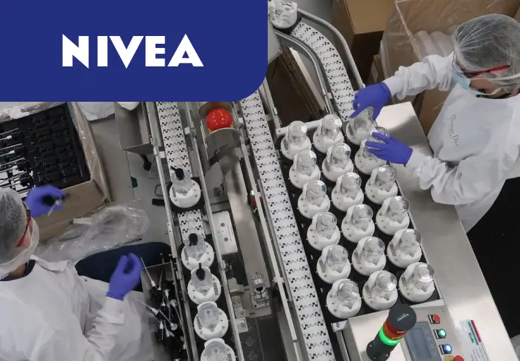 Упаковщик на заводе косметики Nivea — фото 1