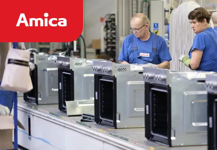 Работник на сборку готовой продукции Amica