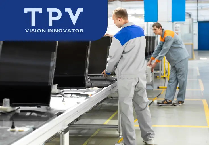 TPV DISPLAYS — работник на заводе по производству телевизоров