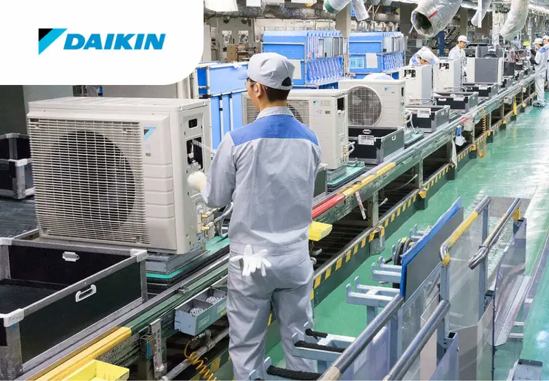Сборка кондиционеров DAIKIN — фото 1