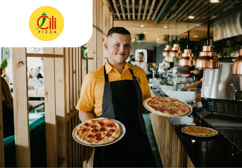 Повар в сеть ресторанов Cili Pizza