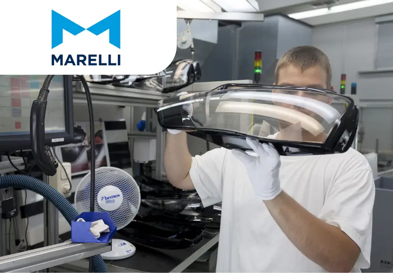 Монтажник фар для автомобилей Marelli Automotive Lighting