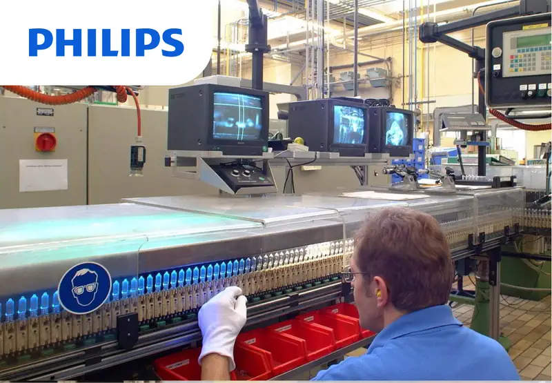 Производство ламп и осветительных приборов PHILIPS