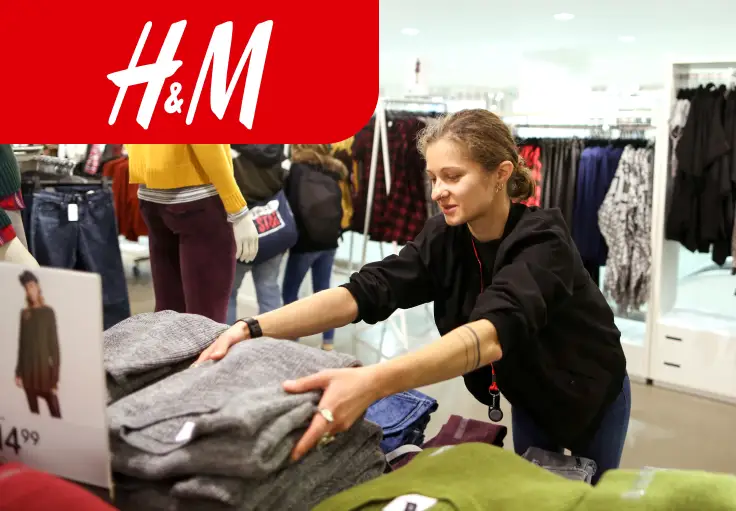 Работник на склад одежды от H&M