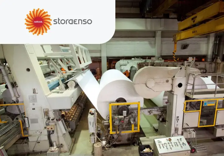 Сборщик картонных коробок на завод StoraEnso