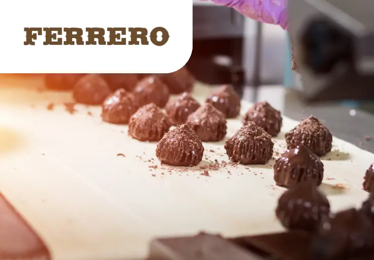 Упаковщик на кондитерскую фабрику Ferrero