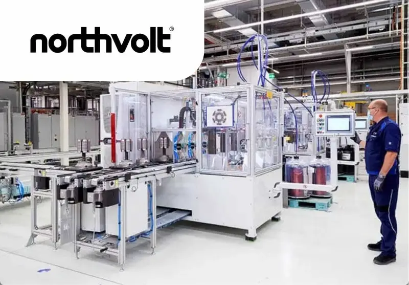 Виробництво високоякісних батарей та батарейних систем NORTHVOLT
