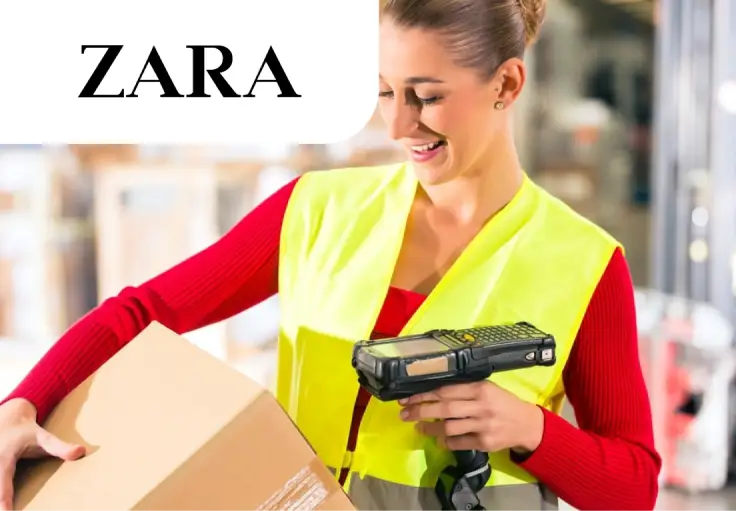 Упаковщик на склад брендовой одежды и аксессуаров Zara — фото 1