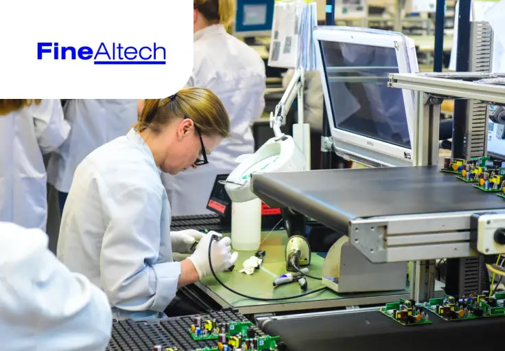 Монтер-оператор на производстве Fine Altech