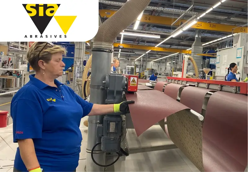Производитель наждачной бумаги для шлифовальных машин SIA ABRASIVES (BOSCH)
