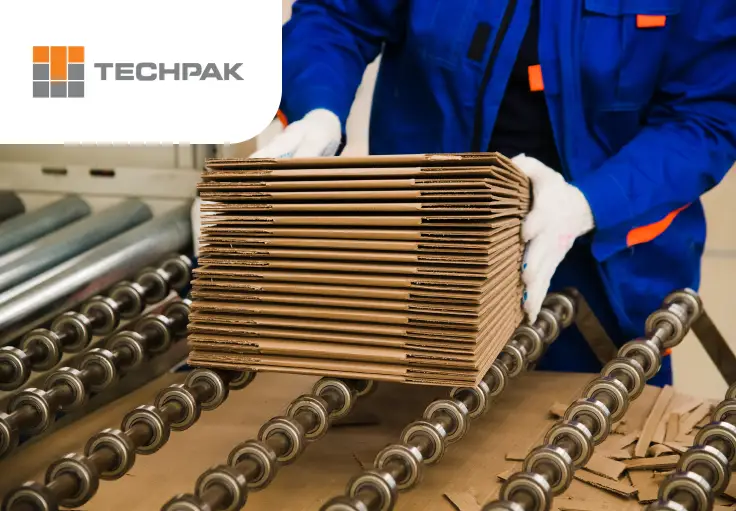 Работник на производстве картонной упаковки Techpak — фото 1