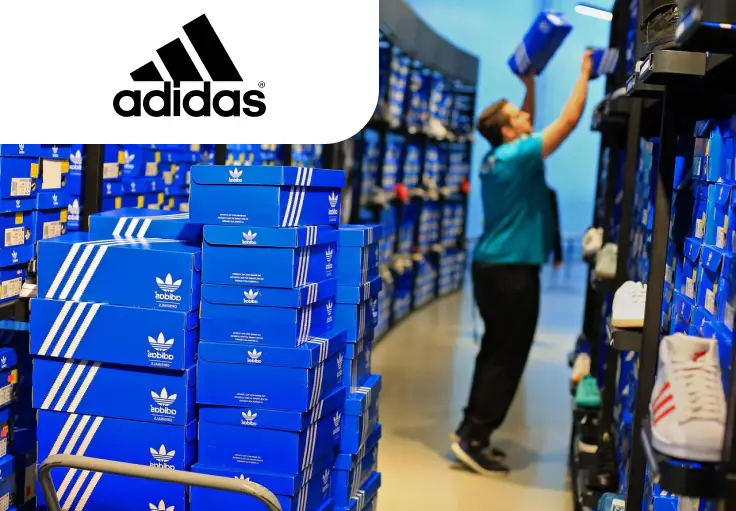 Пакувальник одягу та взуття на складі Adidas