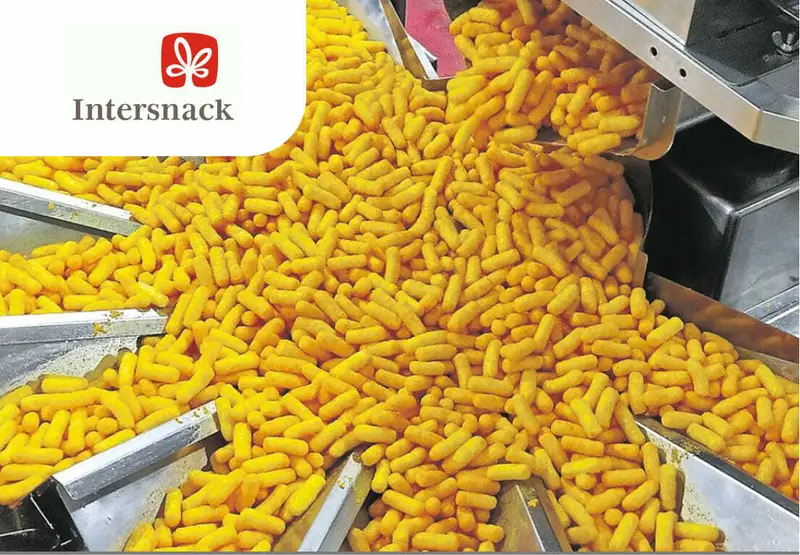 Упаковка снеков Intersnack