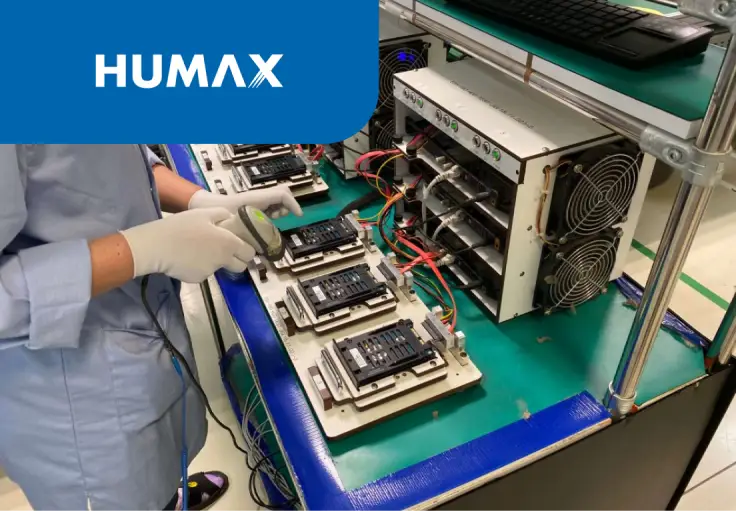 Працівник на завод Humax