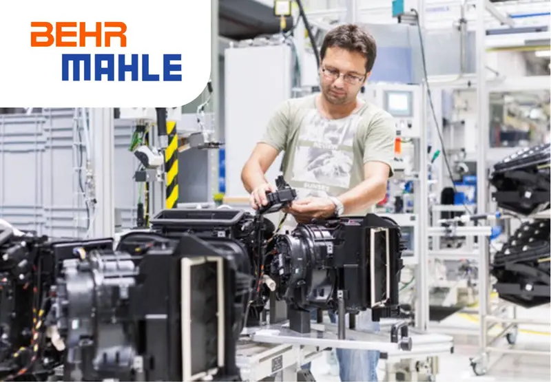 Оператор на производстве, кладовщик на автомобильном заводе MAHLE BEHR