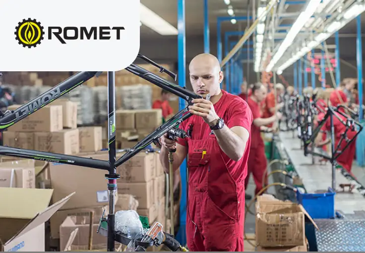 Сборка велосипедов Romet