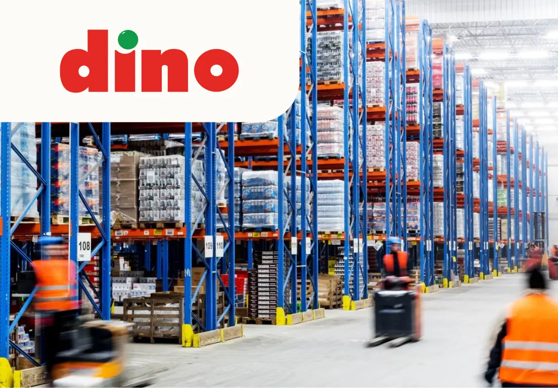Комплектовщик товаров на продуктовом складе DINO
