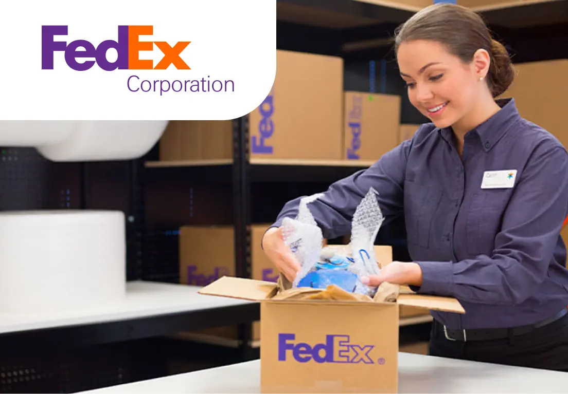 Работник на курьерском складе FedEx