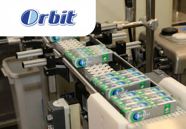 Упаковщик жевательной резинки Orbit