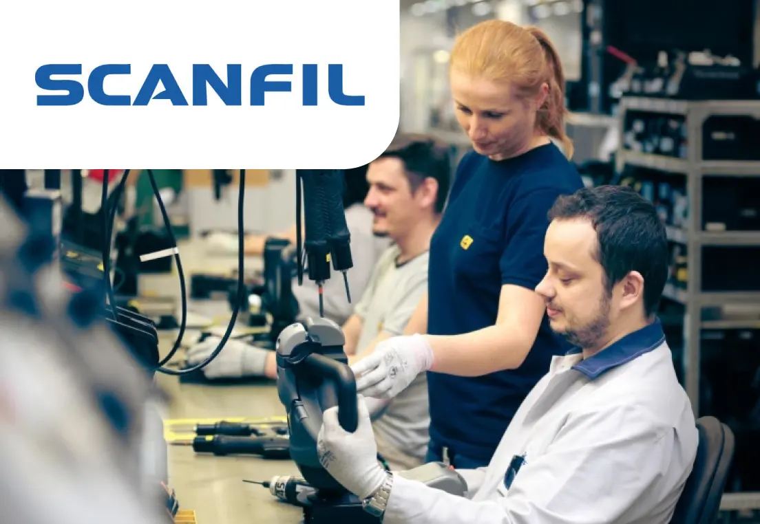 Оператор на производство SCANFIL — фото 1